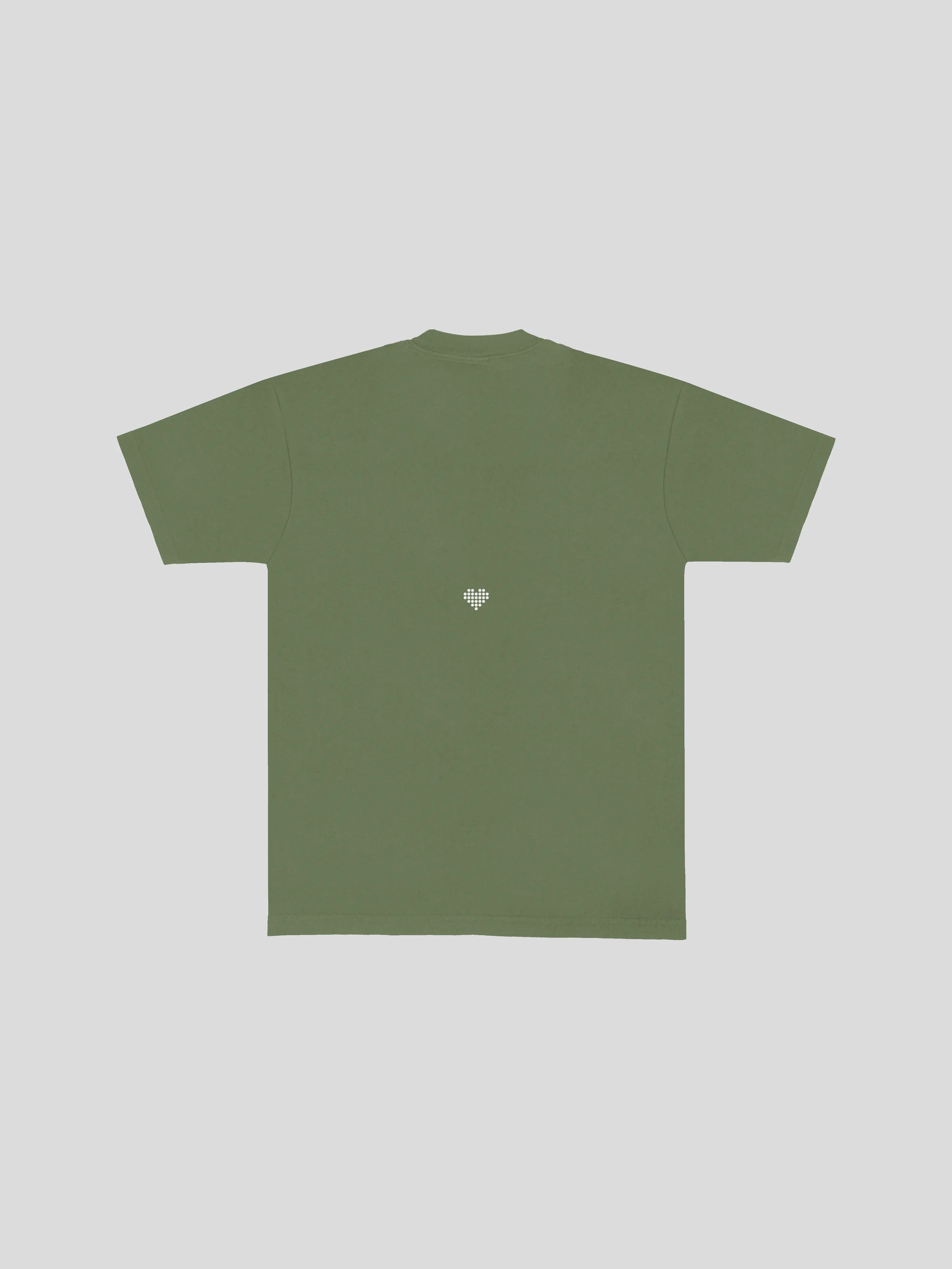 Device Tee – Olive (Back) | MUSLIM street WEAR