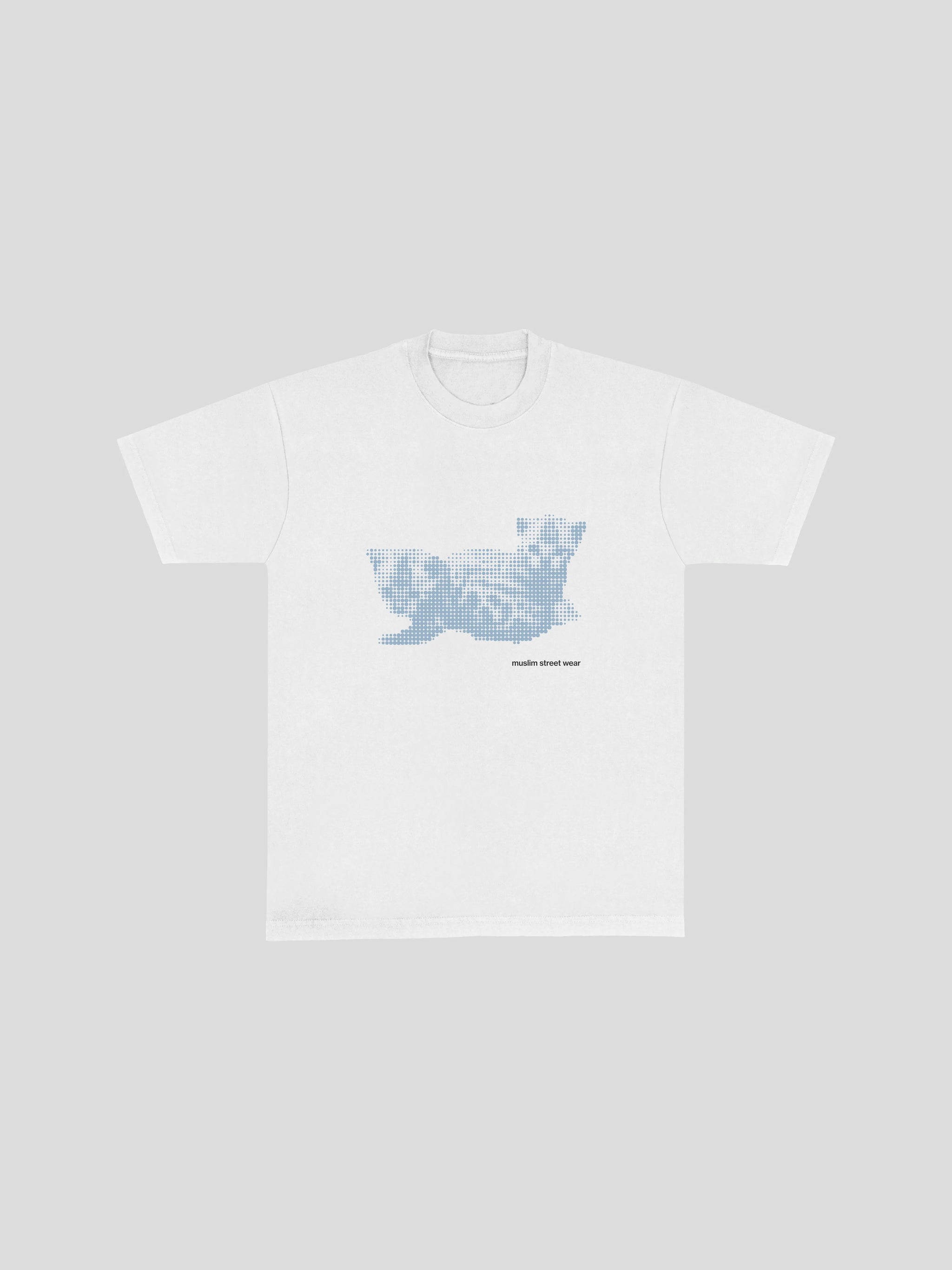 kittens t-shirt – White (Front) — muslim street wear, msw (islamic, modest, unisex, y2k)