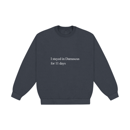 damascus crewneck