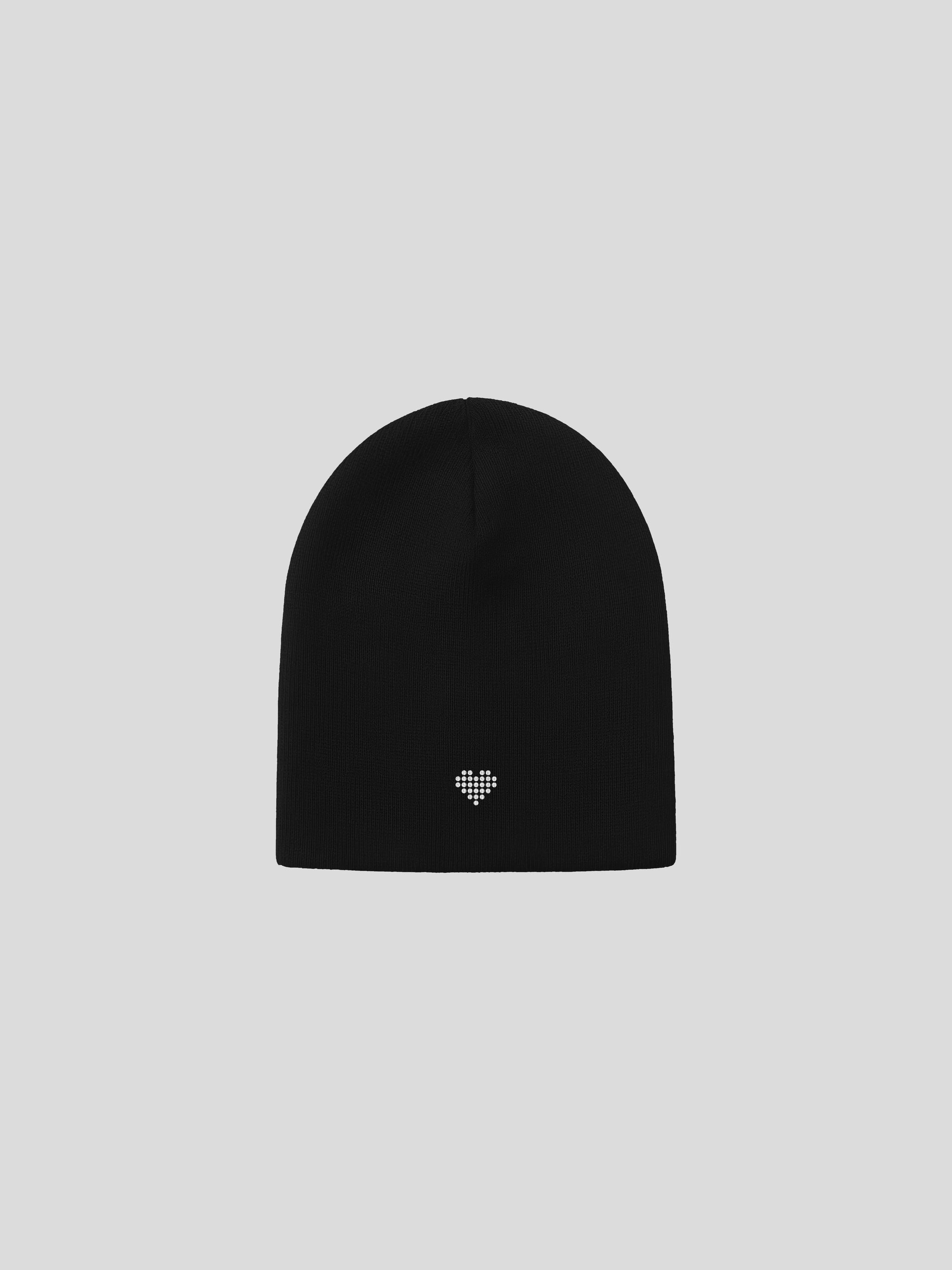 beanie - black — muslim street wear, msw (islamic, modest, unisex, y2k)