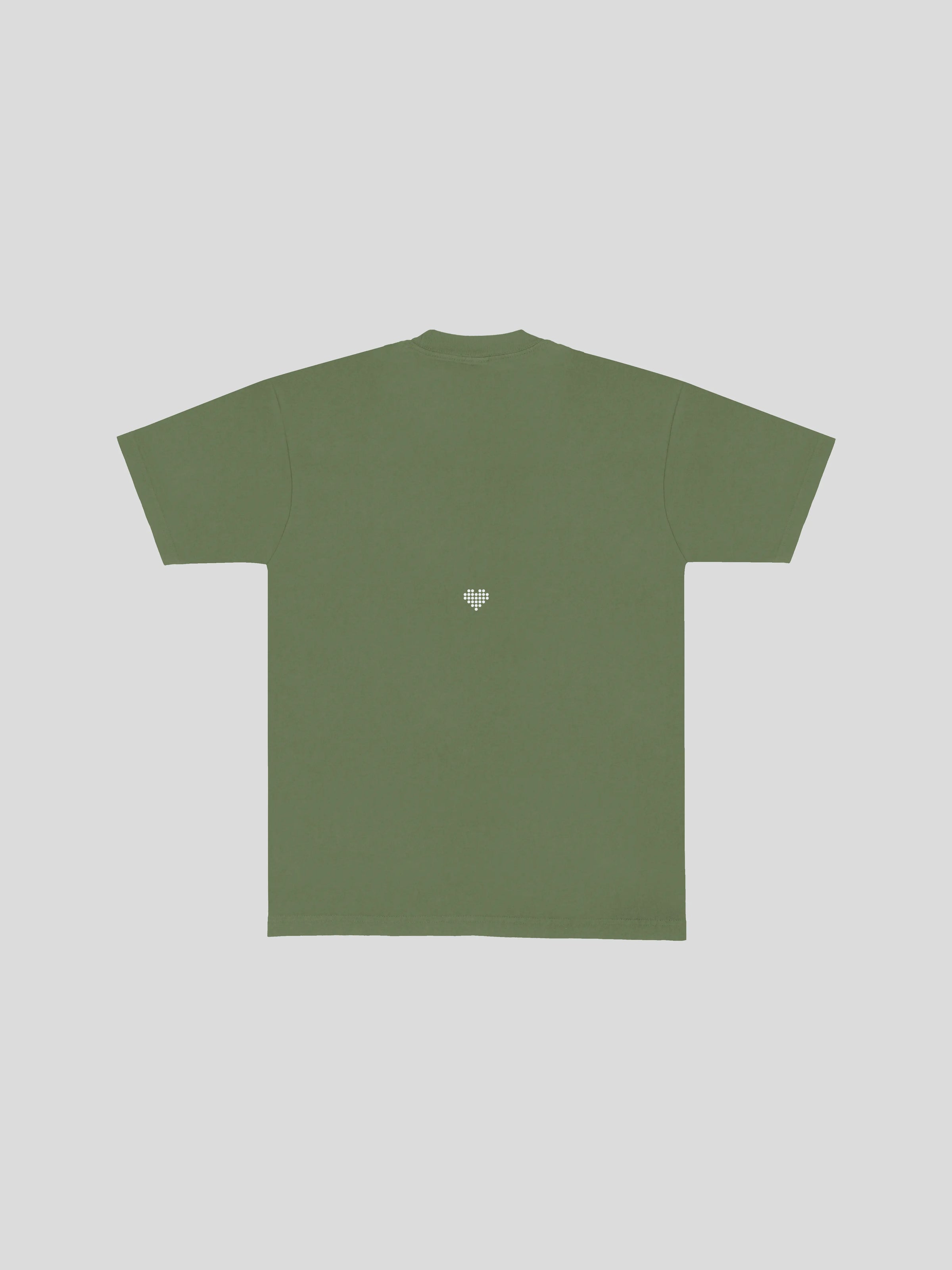 Device Tee – Olive (Back) | MUSLIM street WEAR