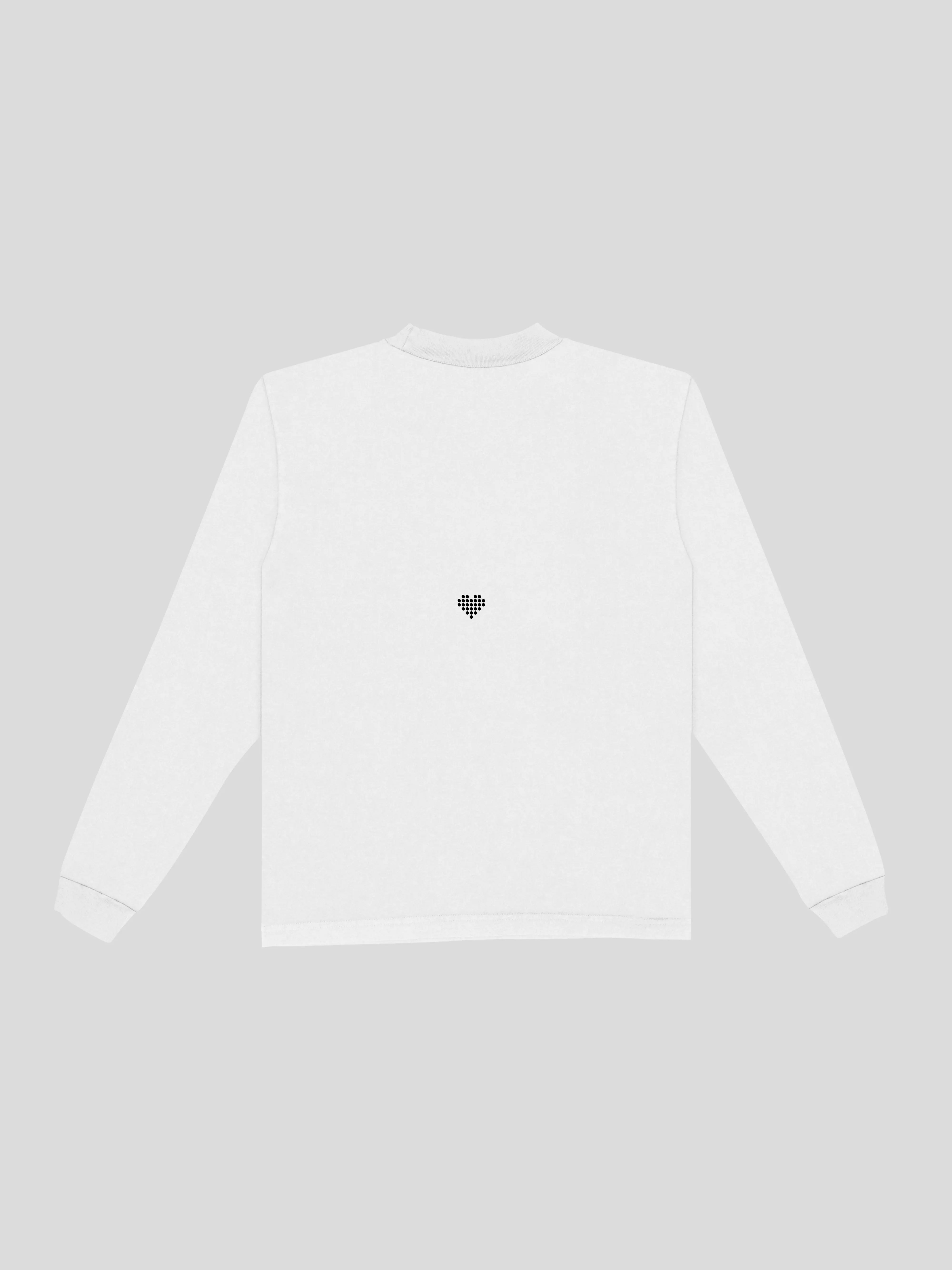 kittens long sleeve – White (Back) — muslim street wear, msw (islamic, modest, unisex, y2k)