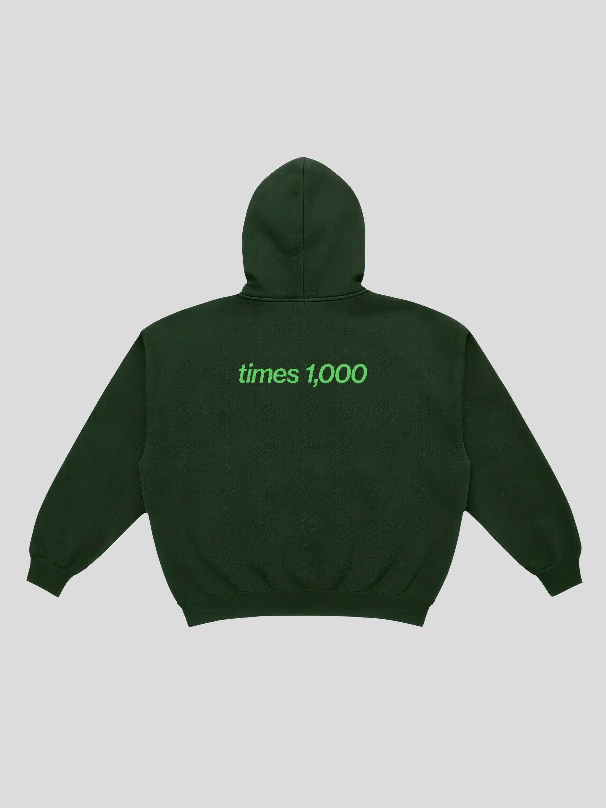 msw I want for you Hoodie – Nori — muslim street wear, msw (islamic, modest, unisex, y2k)