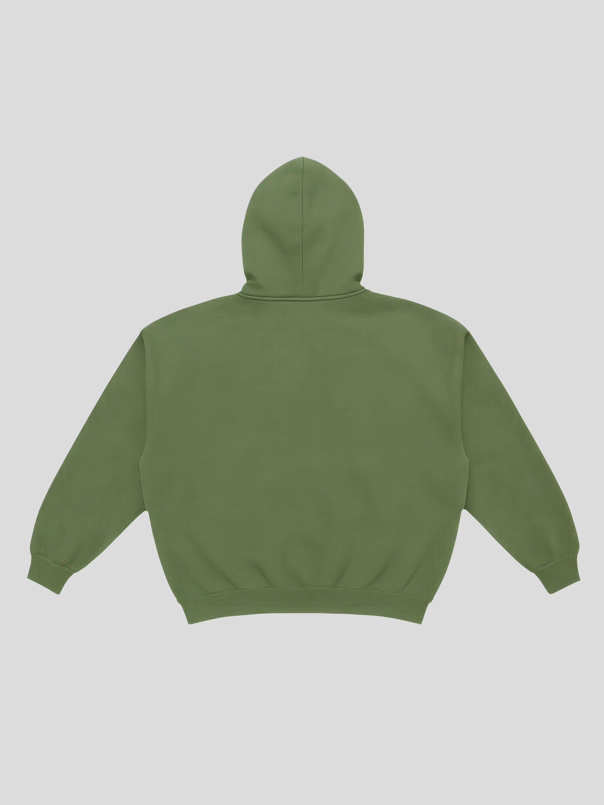 msw Dunya Boxy Hoodie – Olive — muslim street wear, msw (islamic, modest, unisex, y2k)