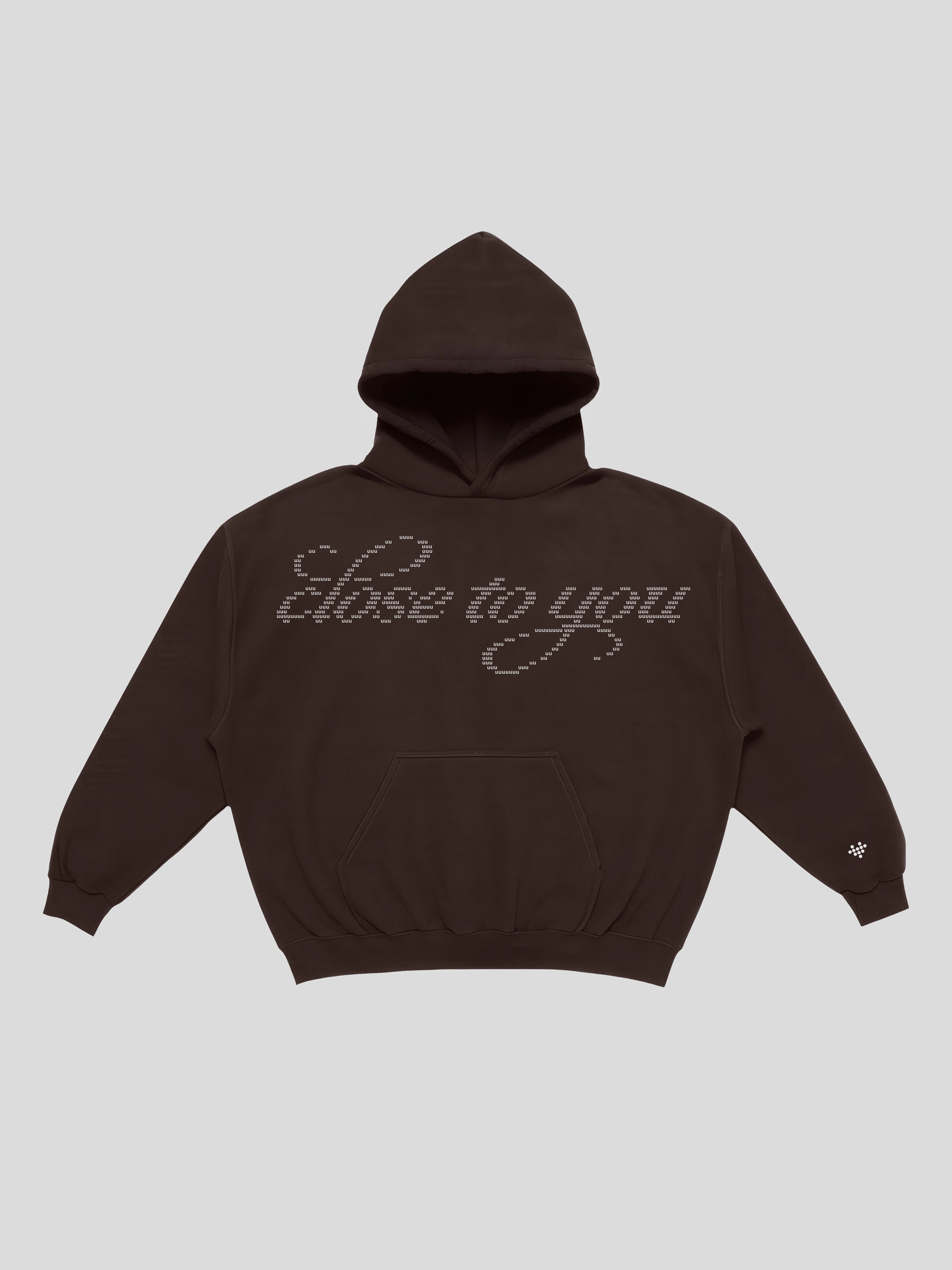 msw close to you hoodie – espresso — muslim street wear, msw (islamic, modest, unisex, y2k)