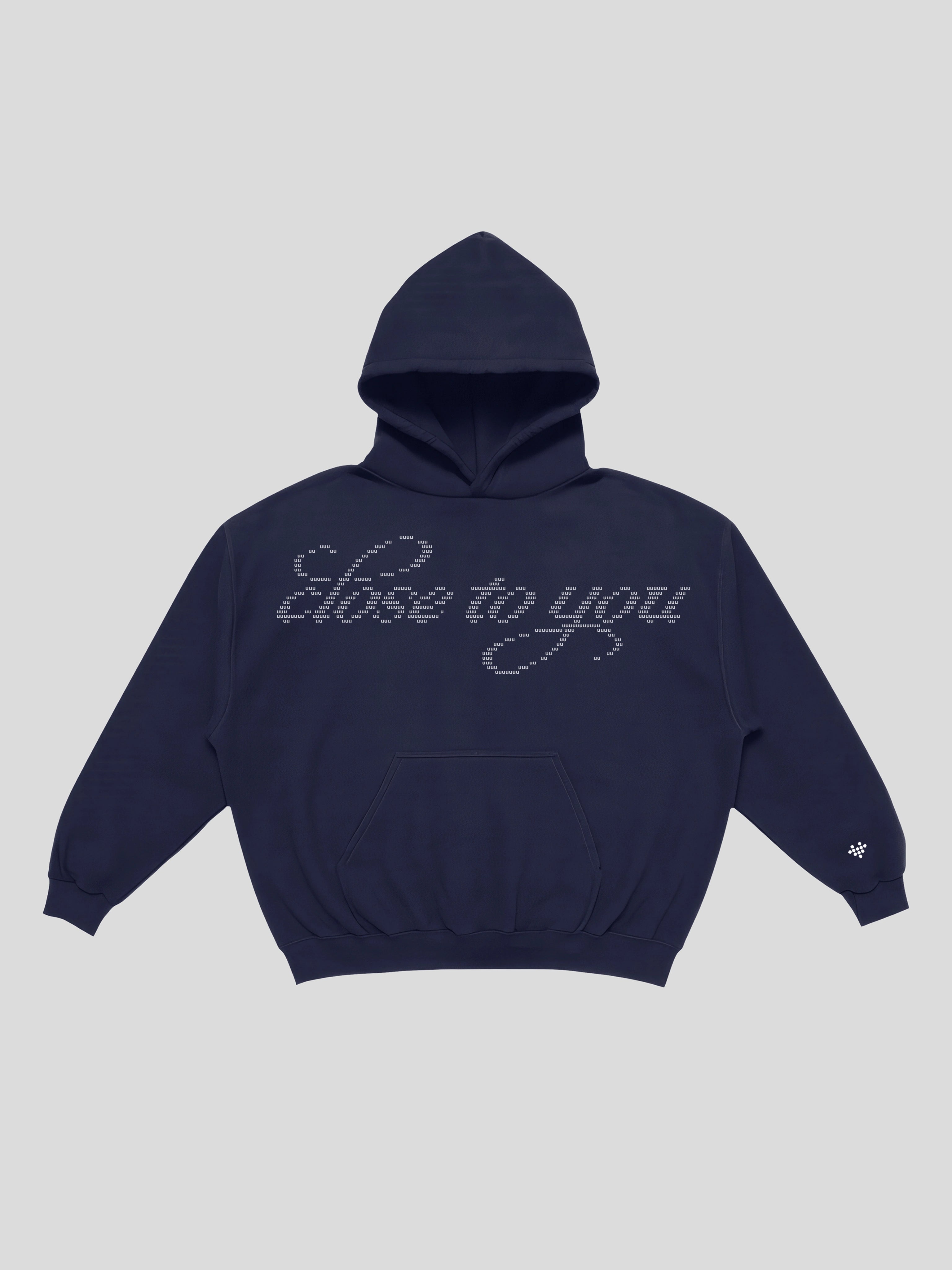 msw close to you hoodie – navy — muslim street wear, msw (islamic, modest, unisex, y2k)