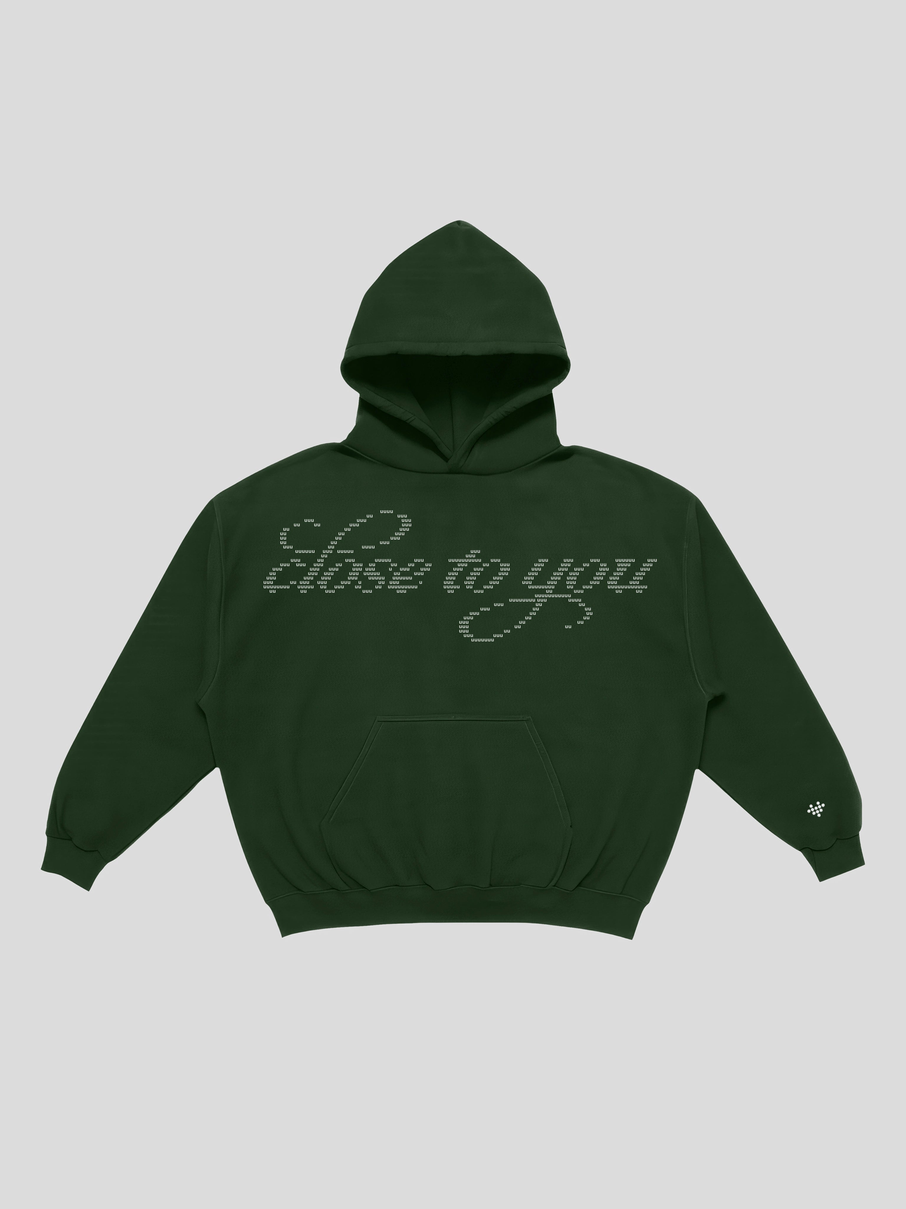 msw close to you hoodie – nori — muslim street wear, msw (islamic, modest, unisex, y2k)
