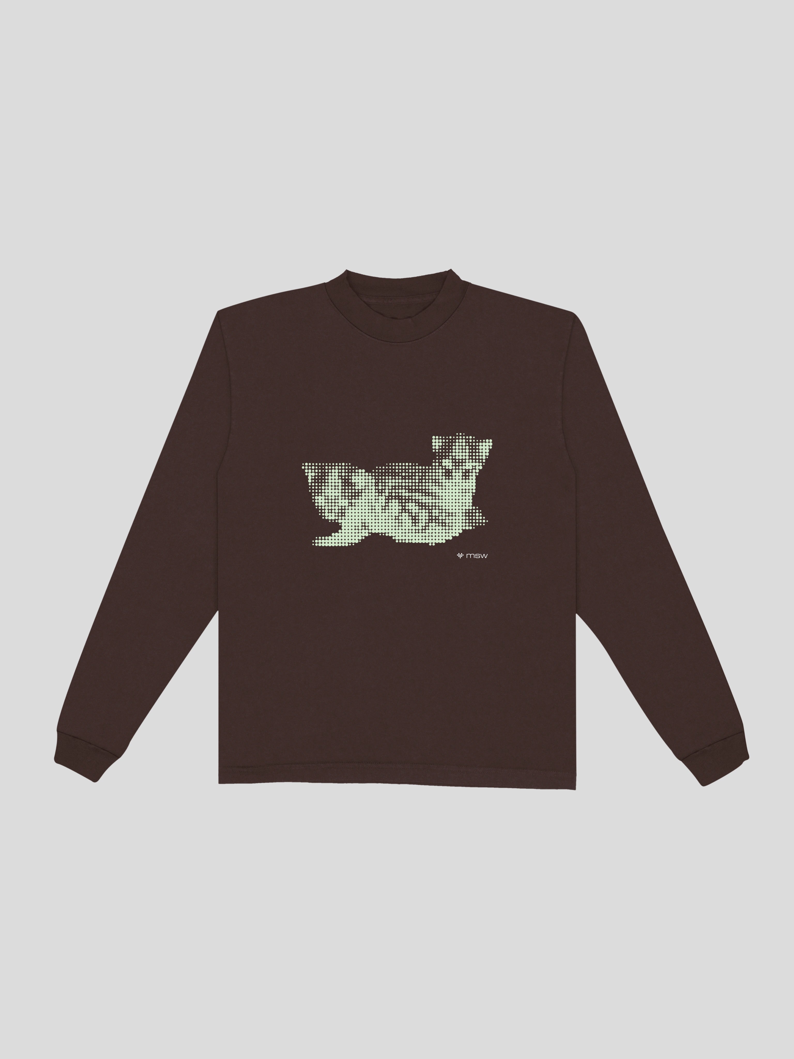 Kittens Espresso Long Sleeve — muslim street wear, msw (islamic, modest, unisex, y2k)