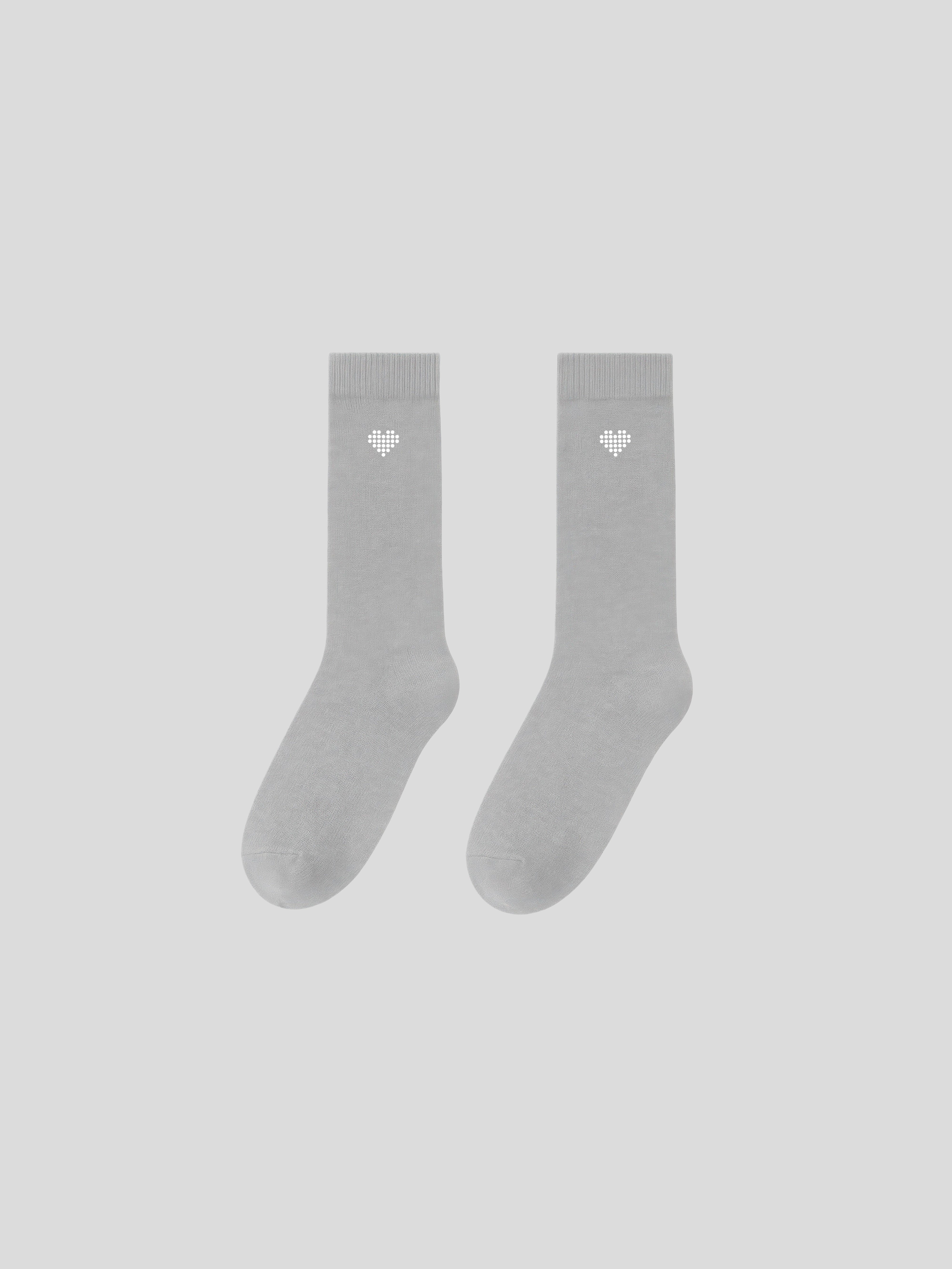 socks - gray — muslim street wear, msw (islamic, modest, unisex, y2k)
