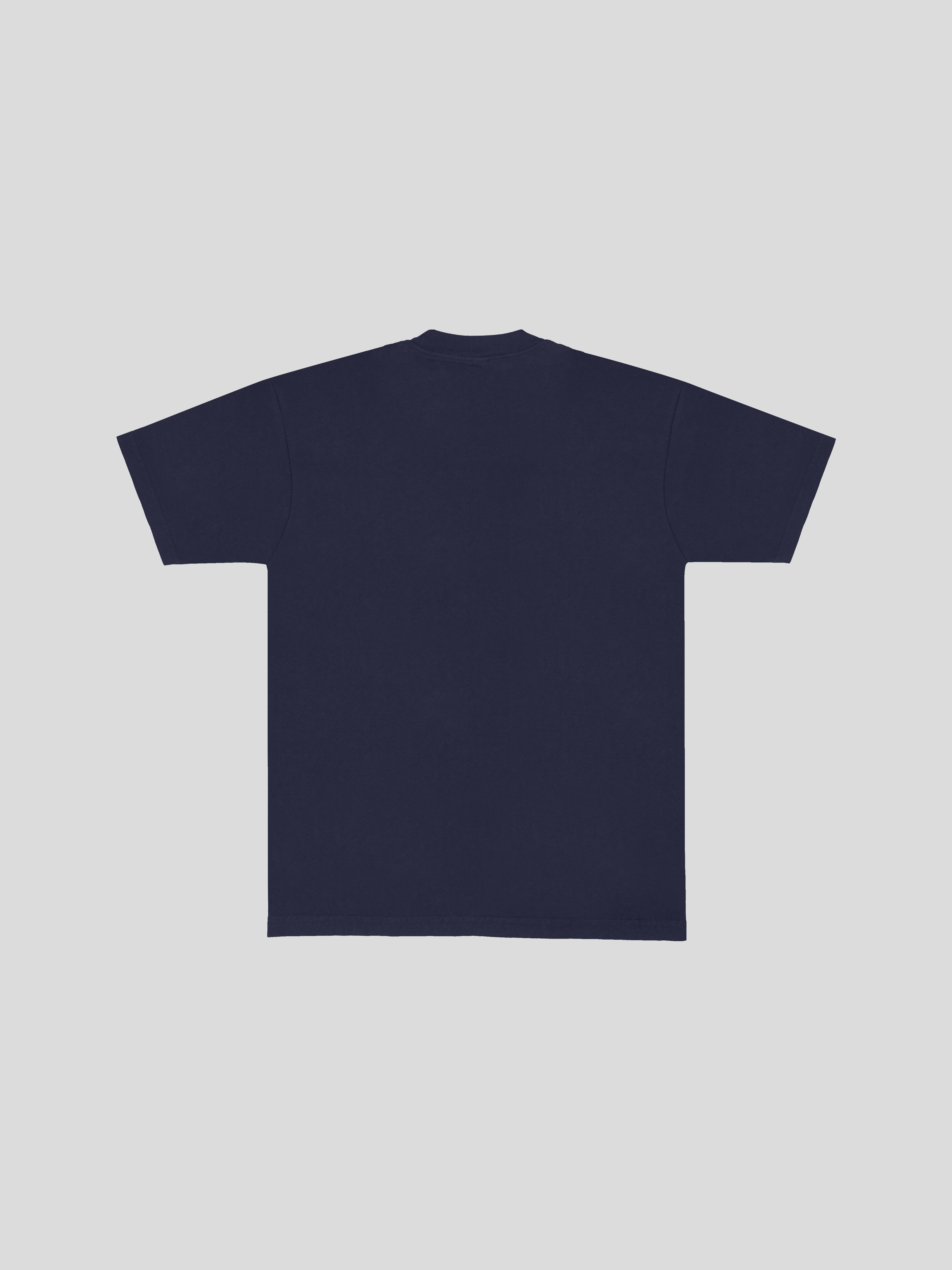 Ghazali Quote t-shirt – Navy — muslim street wear, msw (islamic, modest, unisex, y2k)