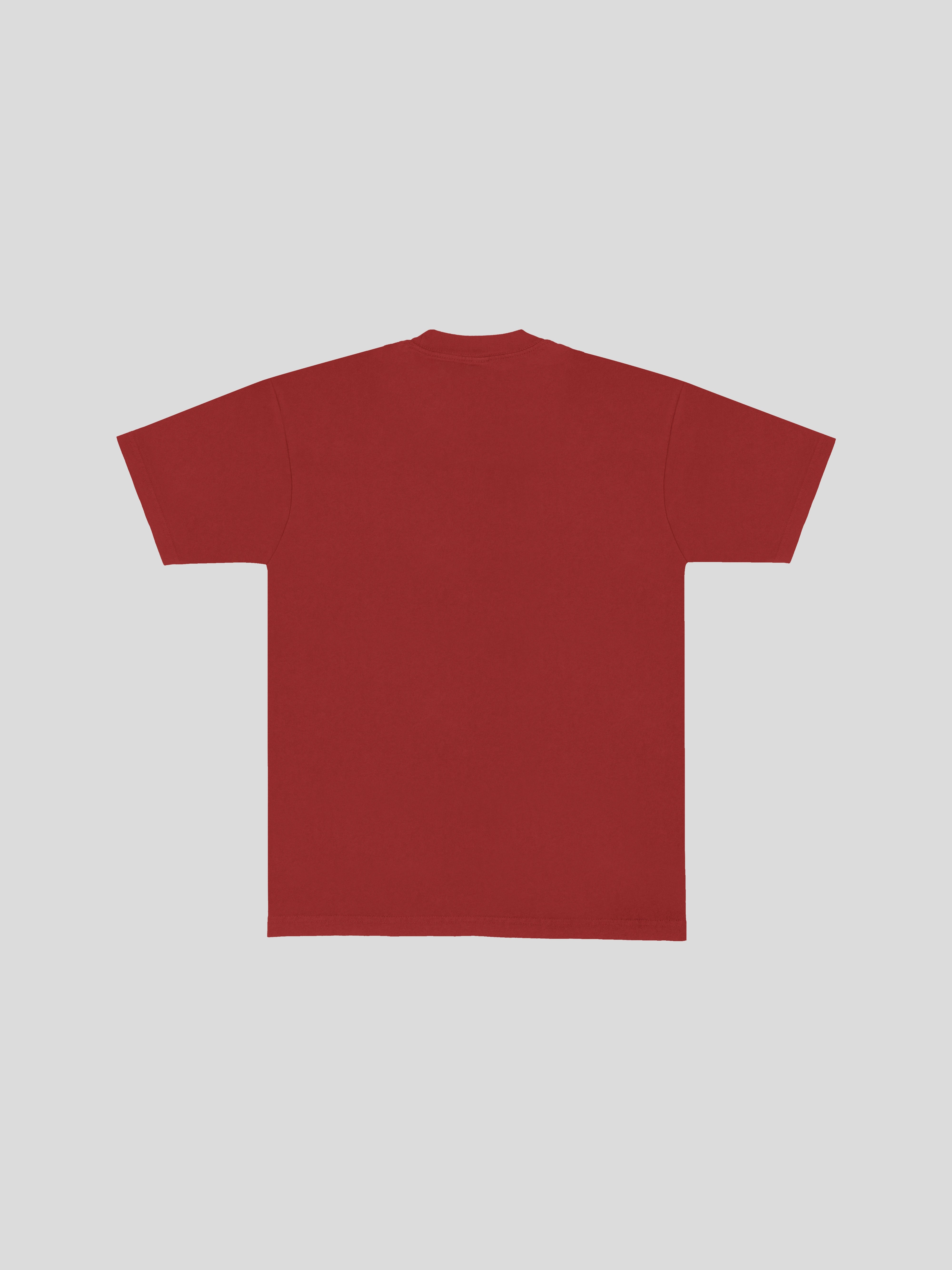 Dunya Script T-Shirt – Poppy — muslim street wear, msw (islamic, modest, unisex, y2k)