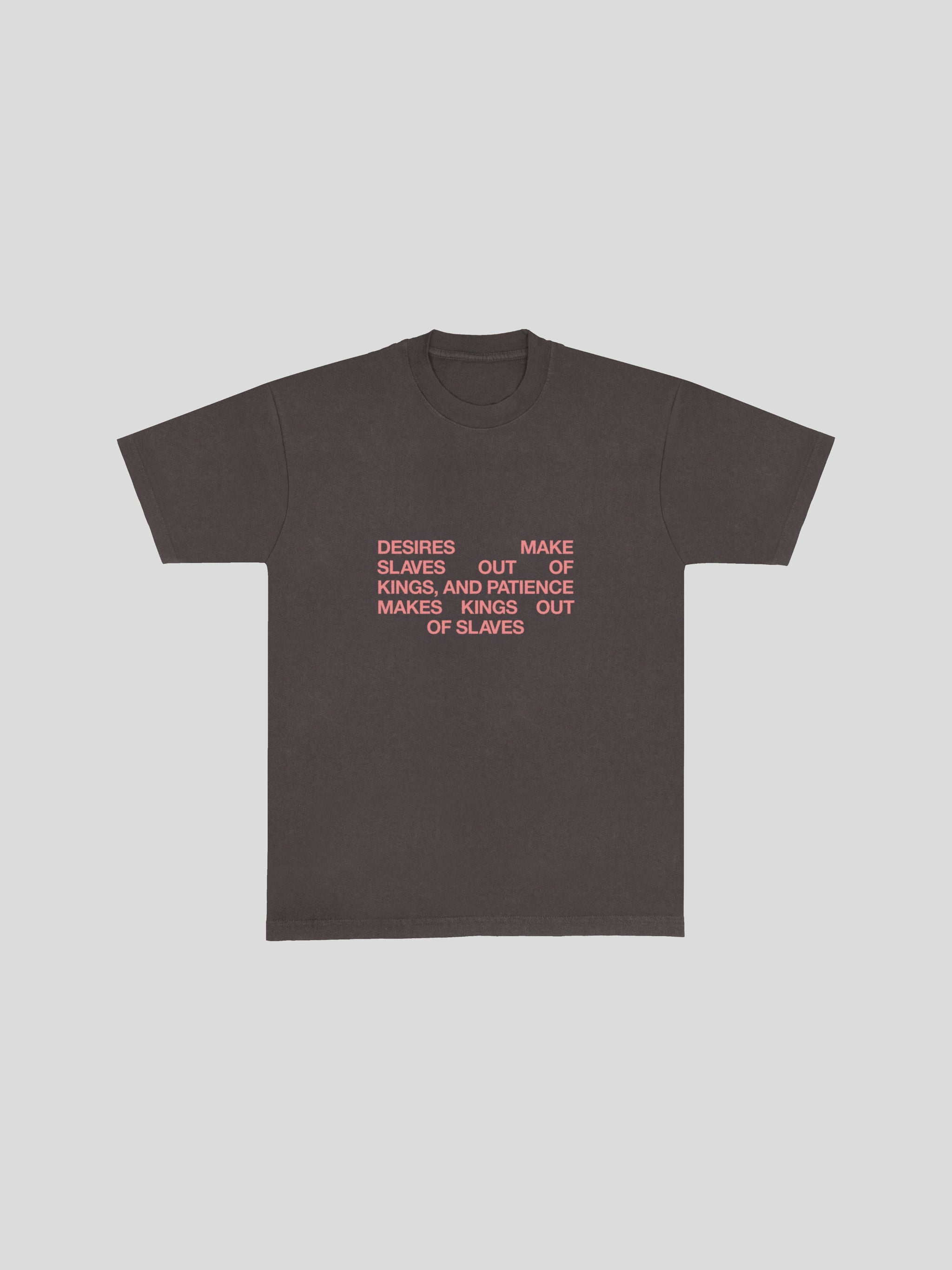 Al-Ghazali Desires Quote t-shirt – Dirt — muslim street wear, msw (islamic, modest, unisex, y2k)