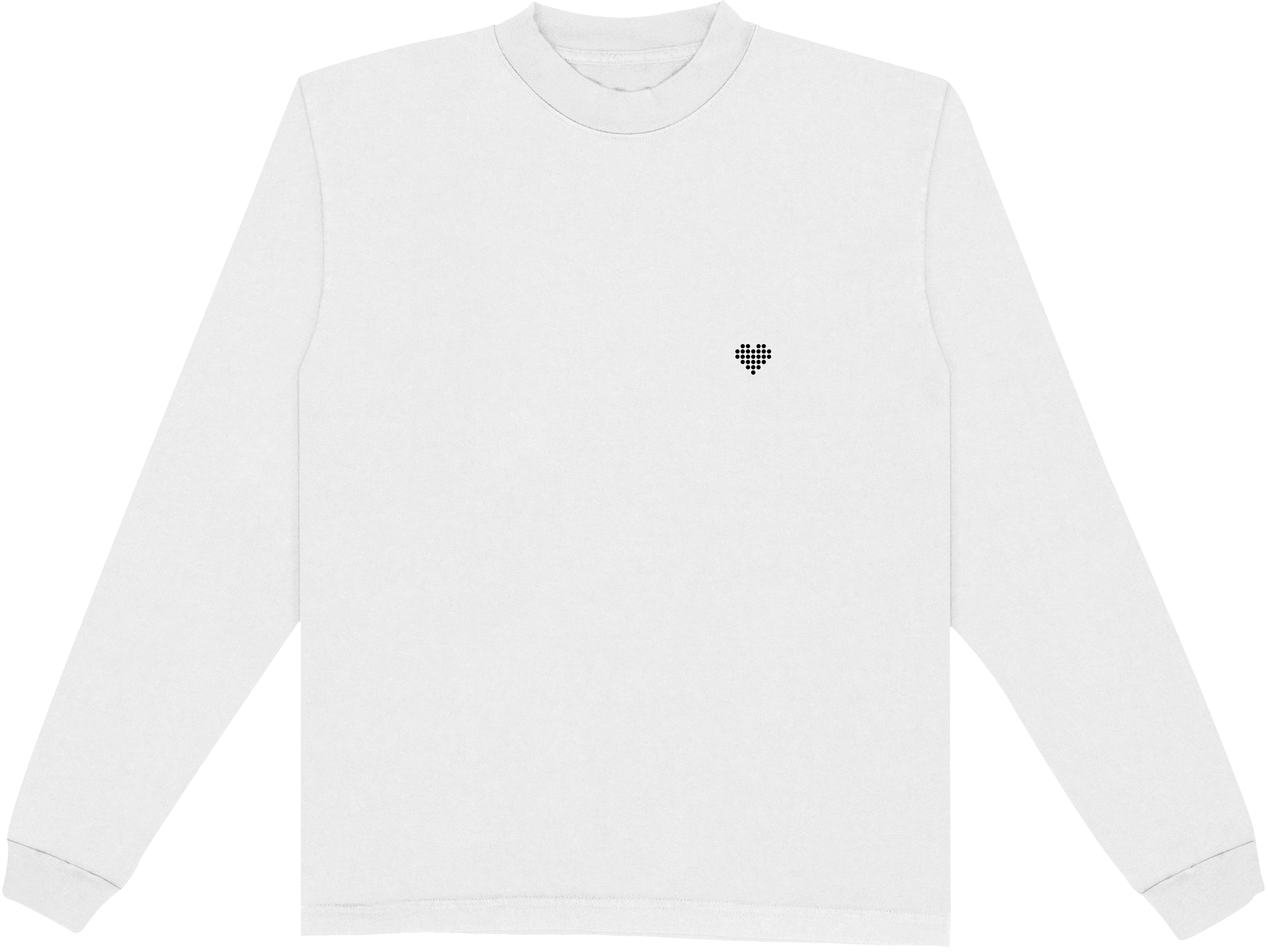 Long sleeve size chart